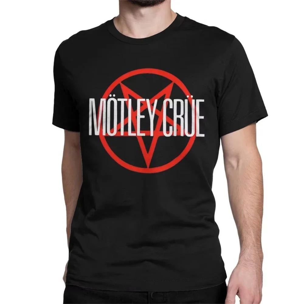 Men Women Motleys Girls Music Cotton T Shirt Crue Metal Band  Clothes Leisure Short Men Women Clothing Streetwear High Quality