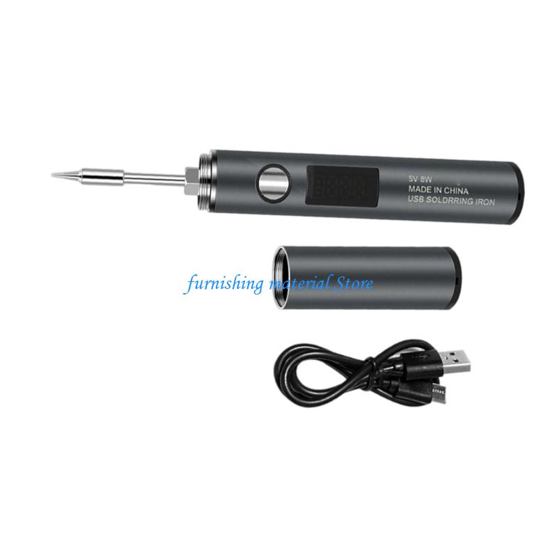 Y5GD Lightweight USB Charged Wireless Soldering Tool 260-420℃ for DIY Projects