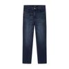 Septwolves Men's Embroidered Straight-Leg Lyocell Blend Jeans