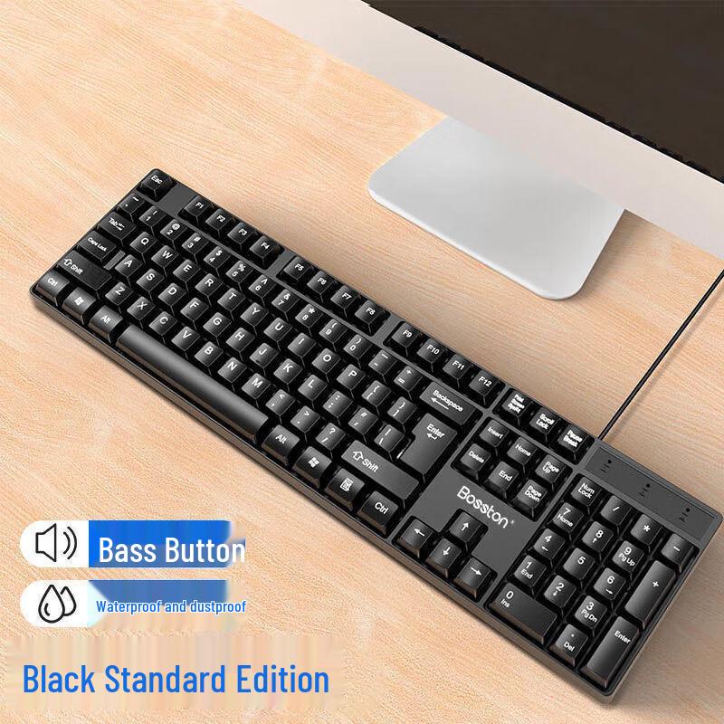 

Youshi Silent Wired Mechanical-Feel Keyboard and Mouse Set