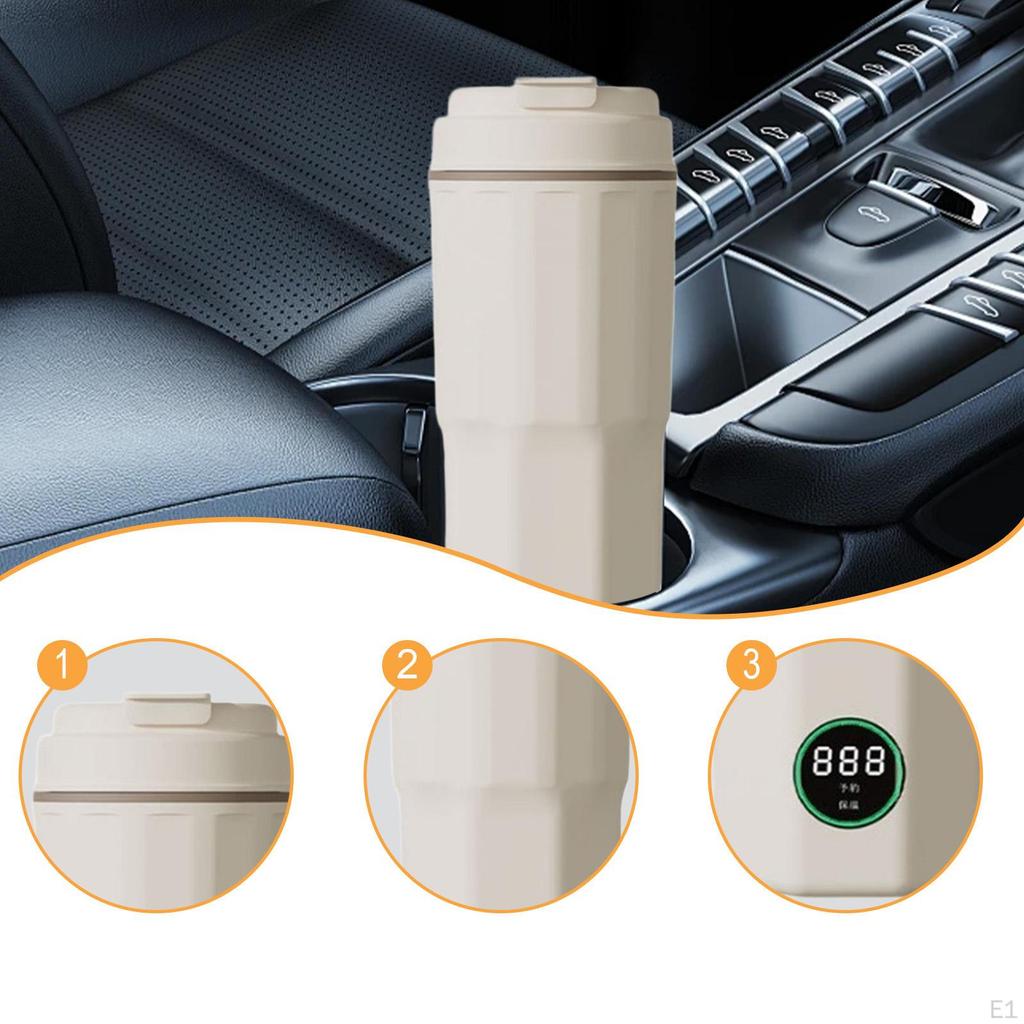 Car Heating Cup Fast Boiling Portable Electric Kettle for Camping Road Trips