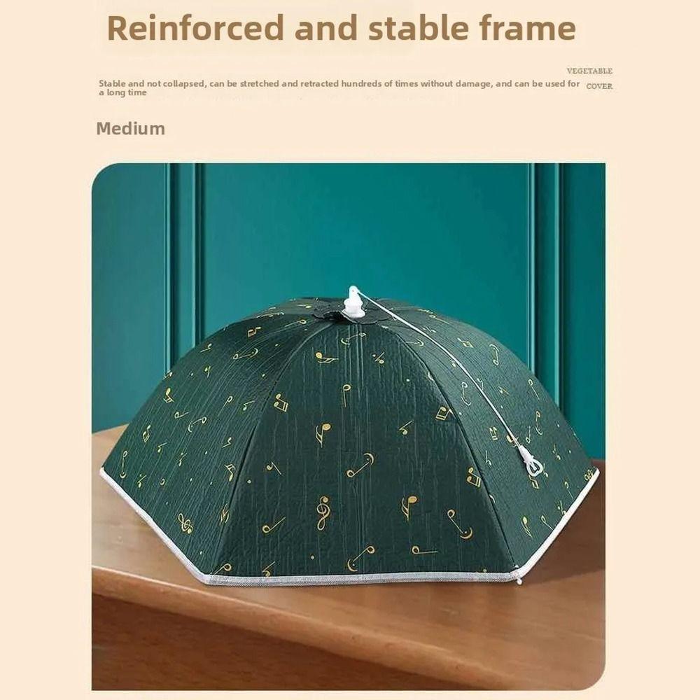 1Pcs Flyproof Table Cover Foldable Storage Kitchen Storage Organizer Insulated Food Cover  Home Use