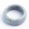 Size 15 Itoigawa Natural Jadeite Hollow Japanese National Jomon Power Stone Jadeite Workshop Special Paulownia Wood Quality Certificate YB0377 Ring,