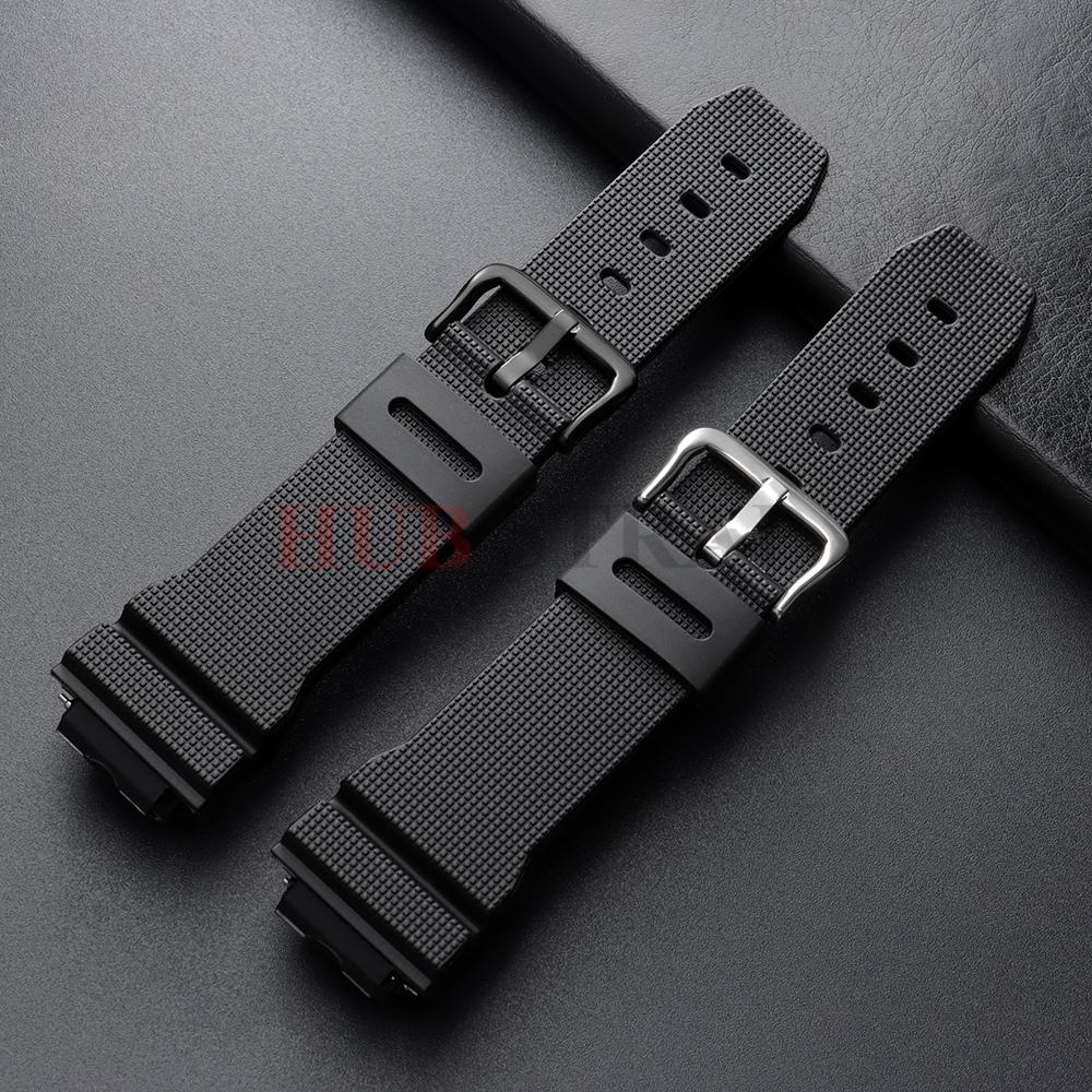 16mm Rubber Watchband for Casio GM-2100 GM-S2100 GA-2100 GM-5600/GA5600 Silicone WatchStrap Men Women Sports Waterproof Bracelet