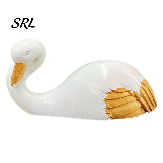 Cute Home Decor Hooks Animal Wall Hook, Flamingos/Giraffes/Swans/Elephants Shape Hanger, Self Adhesive Resin Decorative Hook for Coats Hats Towels And