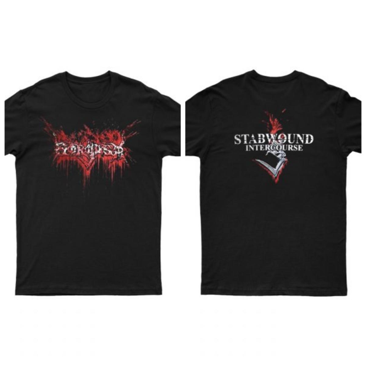 

2025 New Stabwow Intercourse Printed Unisex Street Fashion Trend Short Sleeved Pure Cotton Round 4XL