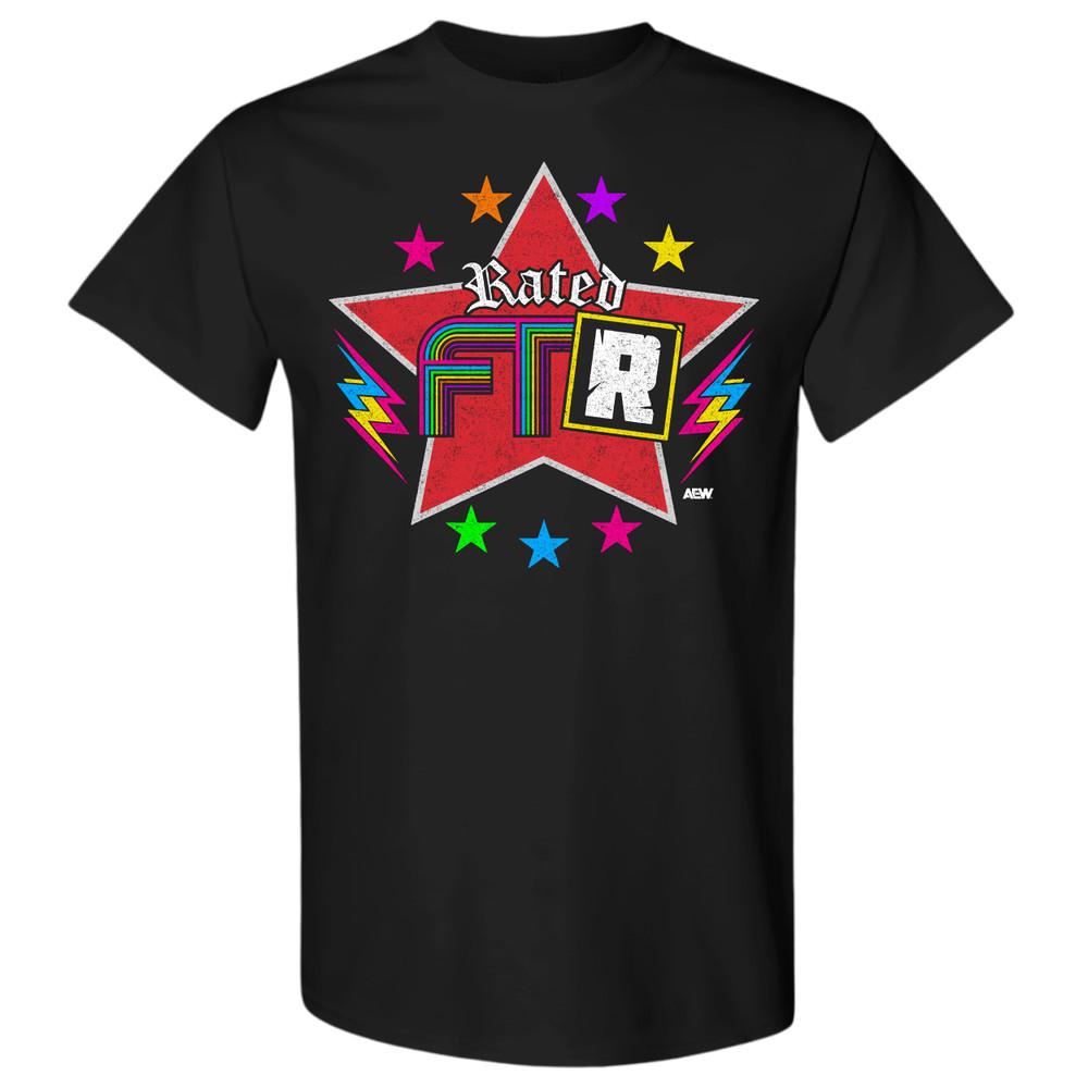 Cope amp; FTR  Rated FTR AEW Official TShirt Unisex T-Shirt XL