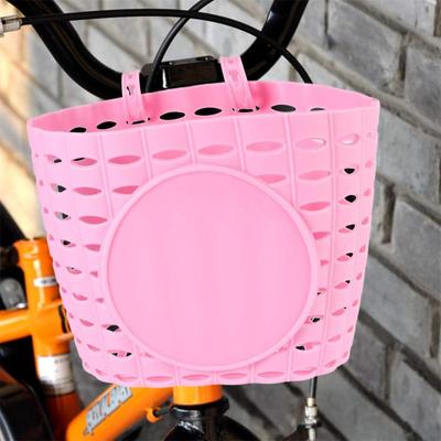 Kinderfahrradzubehör, Cartoon Metall-Fahrradklingel mit wasserdichtem Kunststoff-Fahrradkorb, Fahrraddekorationsset für Mädchen Jungen