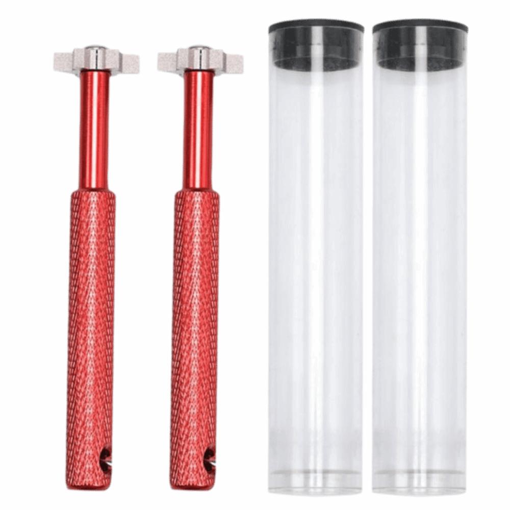 4pcs Compact Handheld Design Golf Club Groove Sharpener Golf Course Maintenance