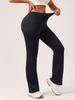 Women's Quick-Dry High Waist Tummy Control Flare Yoga Pants