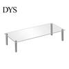 Decorative Dessert Table Organizer Acrylic Cake Stand, Multi-Tier Food Display Clear Cupcake Holder, Risers for Figurines Adjustable Metal Support