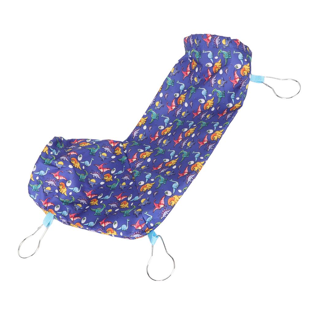 Hamster Corner Tunnel Large Space Foldable Soft Breathable Guinea Pig Hideout Corner Tunnel for Small Pets Dinosaur