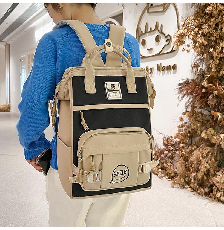 2024 Versatile Lightweight Nylon Backpack - Large Capacity, Multifunctional Laptop Bag for Students