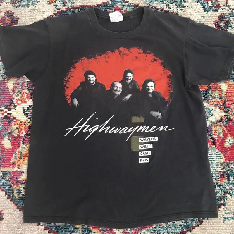 The Highwaymen Thanks For Memories Kris Kristofferson T shirt Full Size S 5XL