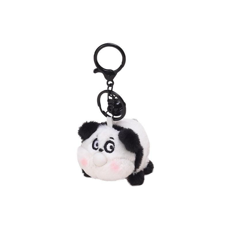 Adorable Soft Jinnew Plush Keychain Featuring Fat Panda And Other Animals Cute