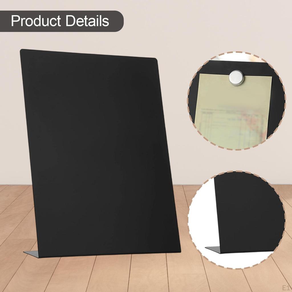 Bulletin Board Memo Desktop Home Decor Dry Erase Chalkboard Easel for Classroom Bedroom Office