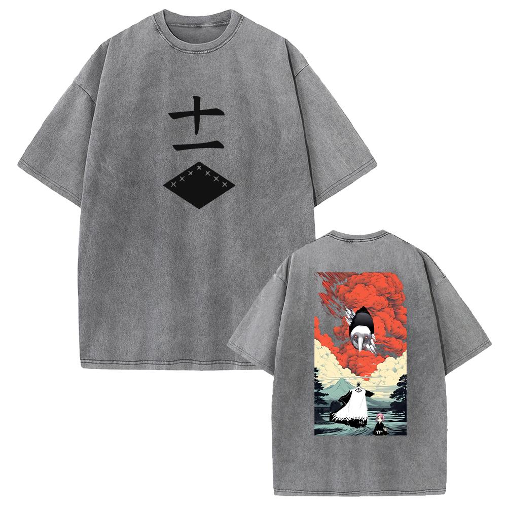 

Заракі Кенпачі Bleach Аніме Одяг Чоловічий Жіночий Футболки Оверсайз З Коротким Рукавом Прана Футболка Ретро Бавовняна Футболка Хараджуку Топи XL сірий колір