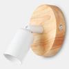 Nordic Japanese Bedroom Bedside Solid Wood Wall Lamp
