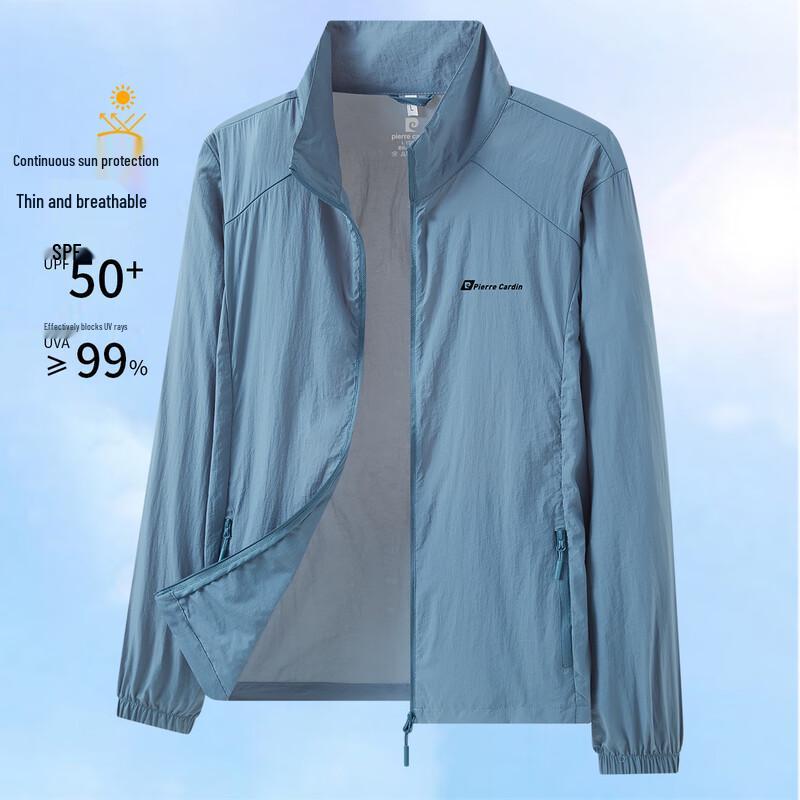 Pierre Cardin Men s UPF50+ Lightweight Sun Protection Jacket L