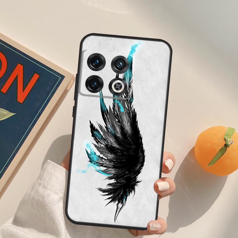Fantasy Engel Mädchen Flügel Hülle Für OnePlus Nord 5 CE 2 3 4 Lite N20 N30 OnePlus 15 13 12 11 13T 10T 10R 12R 13R Abdeckung