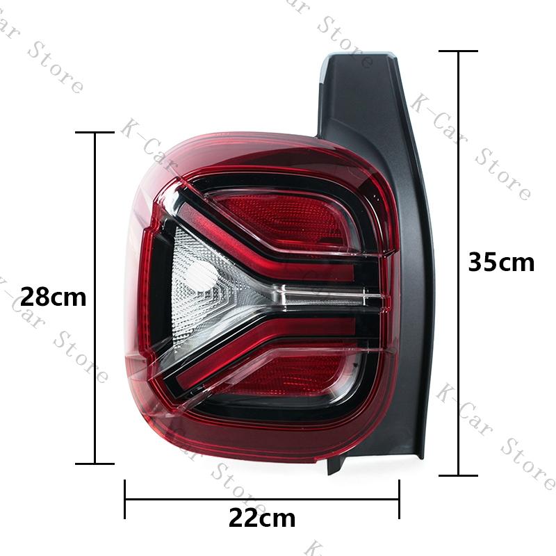 For Renault Dacia Duster 2 Facel 2020-2025 Rear Bumper Tail Brake Stop Light Warning Brake Light Tail Lamp Car Accessories