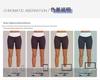 Women's Color Block High Elastic Tummy Control Quick-Dry Running Shorts