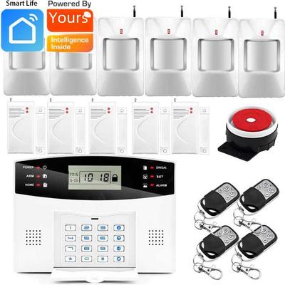 Tuya Smart Mehrsprachiges LCD WiFi & 4G Alarmsystem mit App-Steuerung