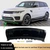 Front Tow Hook Cover & Lower Skid Plate for 2018 Range Rover Sport, Black - LR109870