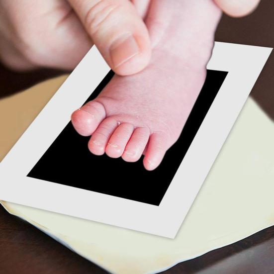 Tintenloses Pfotenabdruck-Set Sauberes Stempelkissen und Abdruckkarten Kein Schmutz Haustier Pfotenstempelkissen für Hunde und Katzen Baby Fußabdruck Andenken