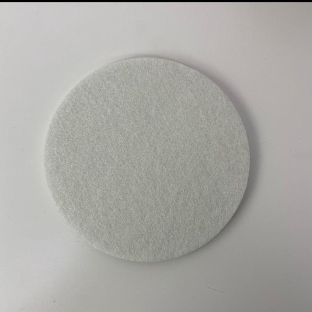 

Round Felt Wall Sticker Message Board Cork Colorful Felt Board Simple Nordic ins Three-dimensional Wall Decoration Medium 19 cm білий