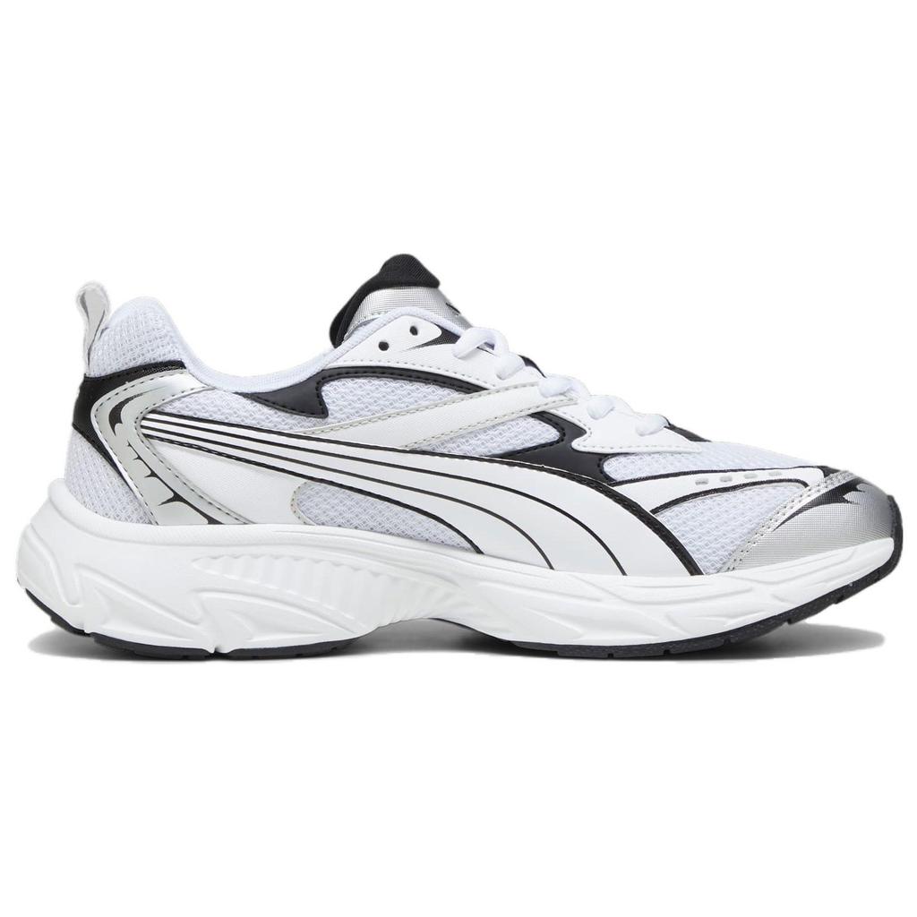 Puma Morphic Base Argintiu Negru Unisex Tenisi Alb Feather-Grey 392982-02