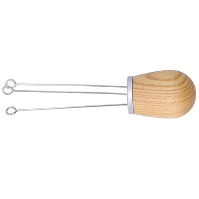 Distribuitor Cafea Praf Tip Ac Mâner Lemn Amestecător Cafea Instrument de Distribuție(Copertă