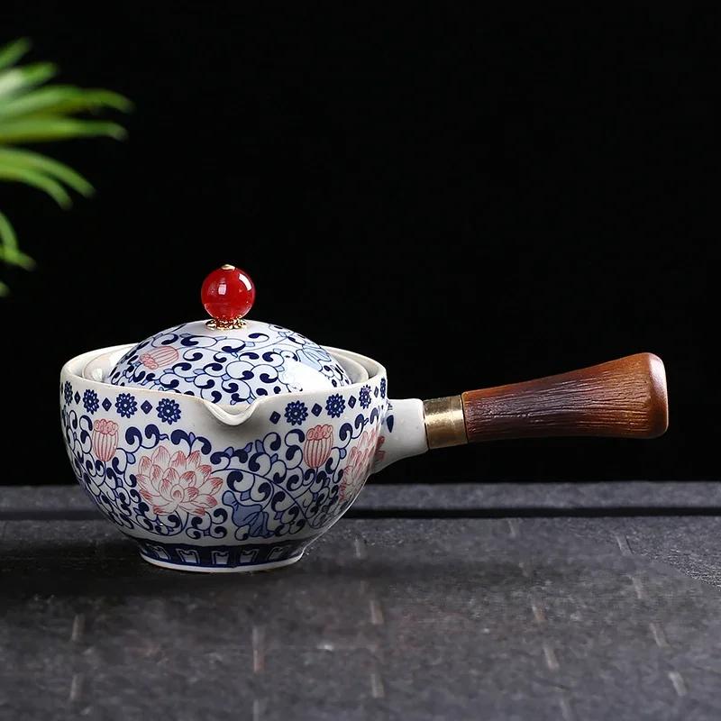 

Travel Tea set Ceramic Portable Tea set 19 Styles Chinese Kung Fu Teapot Tea Maker Infuser Teacup Cup for Tea