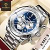 Stylish Waterproof Men's Quartz Watch: Multifunctional, Fashionable, Luminous, with Calendar – Ideal for Students.