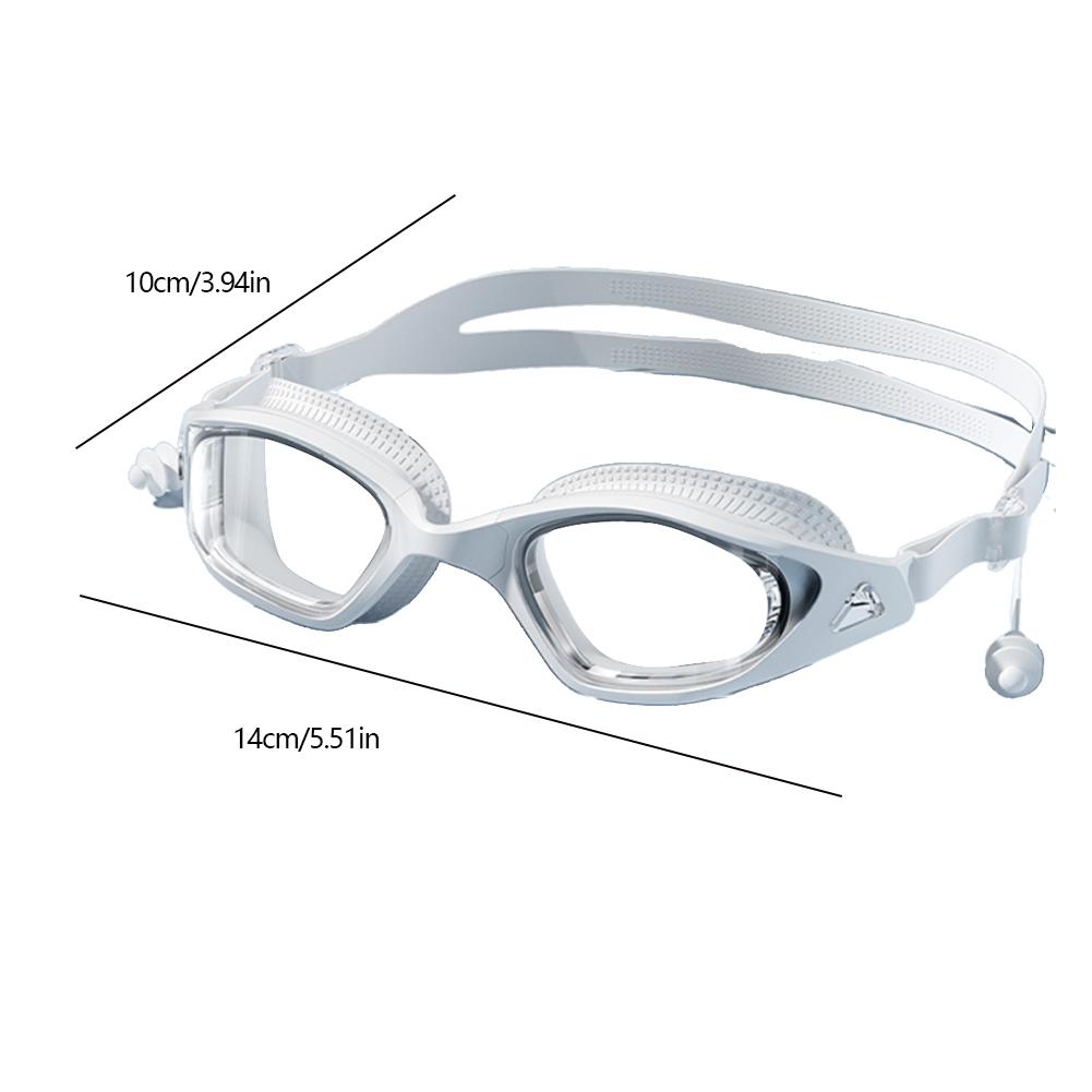 Adults Swim Goggles Anti Fog Swimming Goggles Waterproof HD Swim Glasses UV Protection Swimming Goggles for Diving Snorkeling