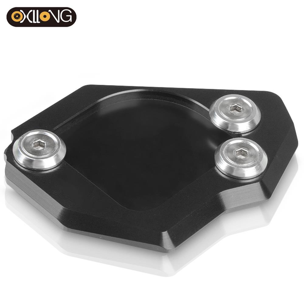 

Для BMW F700GS 2008-2017 F650GS Twin 2008-2014 подставка для мотоцикла, боковая подставка для ног, удлинитель, опорная пластина для мотоцикла чёрный