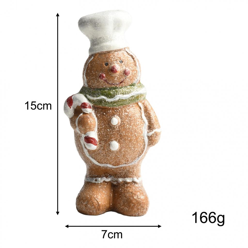 Unique Christmas Man Gnomes Resin Figurines for Holiday Decorations