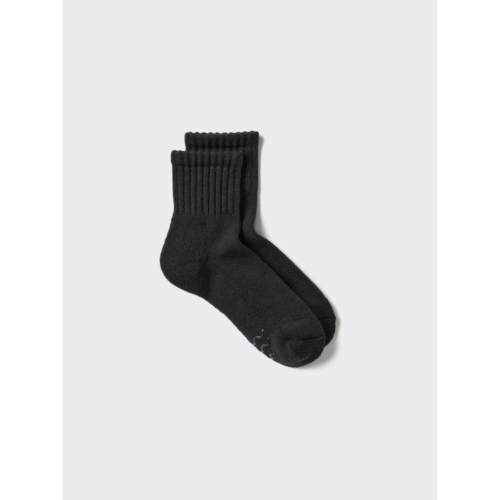 Uniqlo Heattech Half Socks Pile Soft Fit