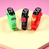 Superman LED Cartoon Doll Student Trend Waterproof Electronic Watch