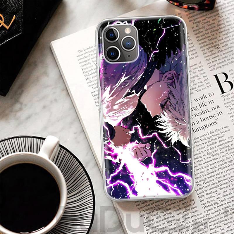 Huner X-Hunters Killua Cover For iPhone 17 Air 16 16E 15 Pro Max 14 Plus 13 Mini Phone Case 12 11 7 8 SE Customized Print Shell