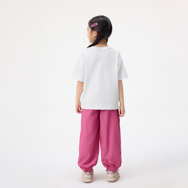 Xiaoyinman Girls' Balloon Dog Print Casual Two-Piece Set