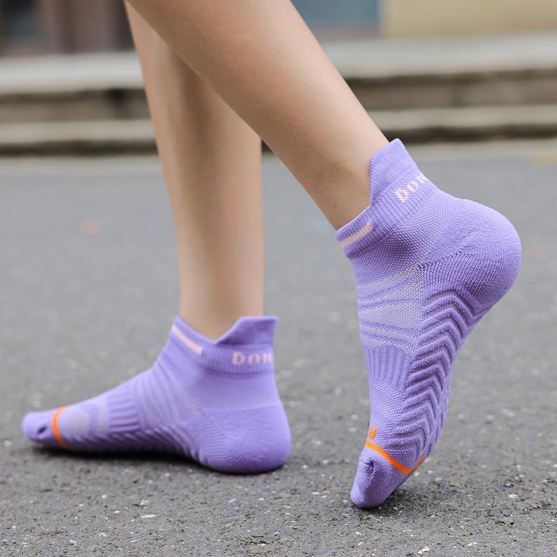 Men's & Women's Quick-Dry Ankle Running Socks with Thick Terry Bottom