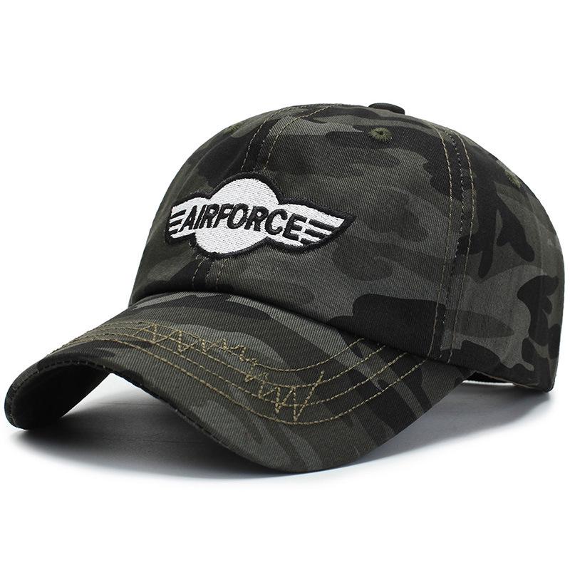Northwood Cotton Mens Baseball Caps Camo Army Cap Summer Camouflage Baseball Cap Dad Hat