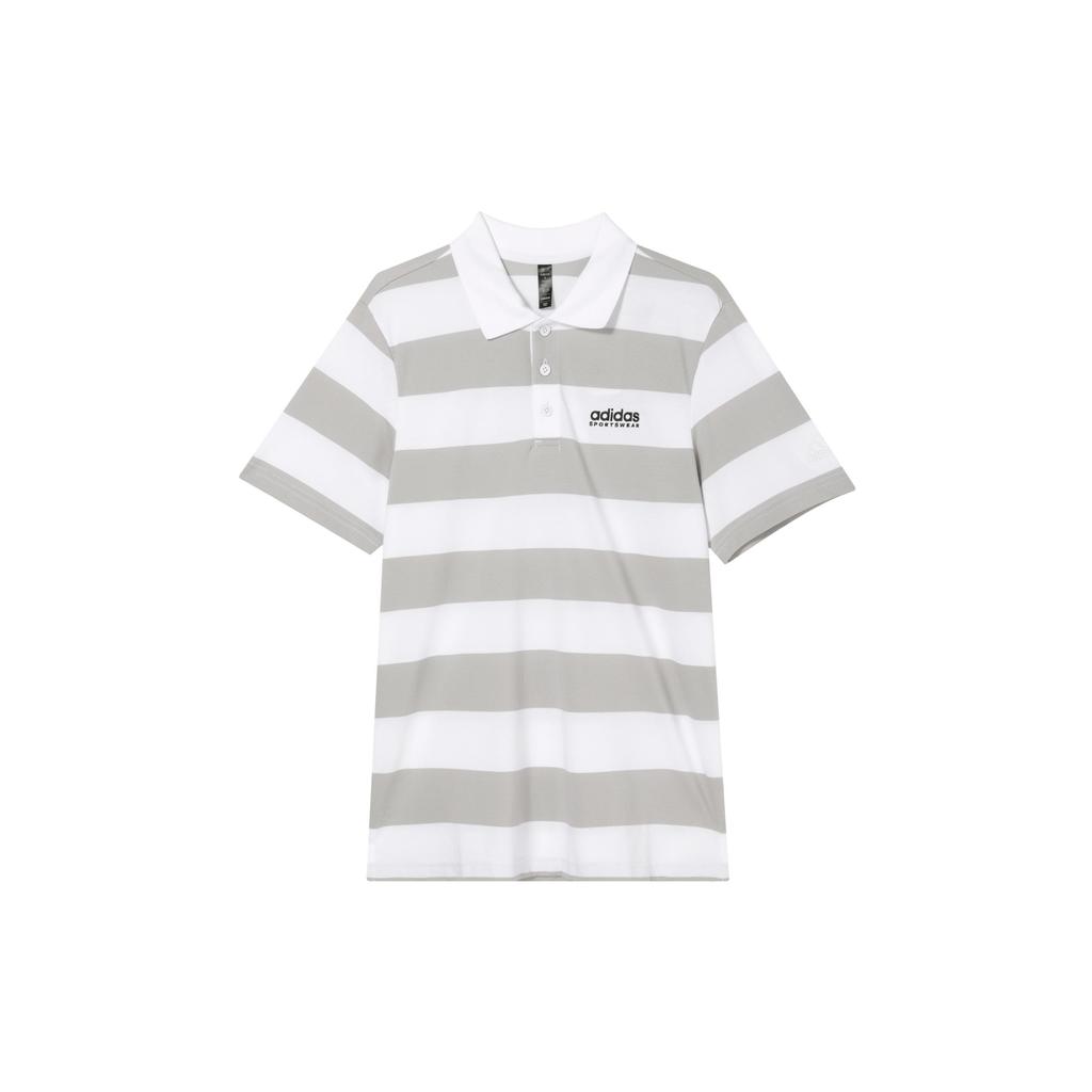 Adidas Polo Shirt Men's White/Light Gray JI9059