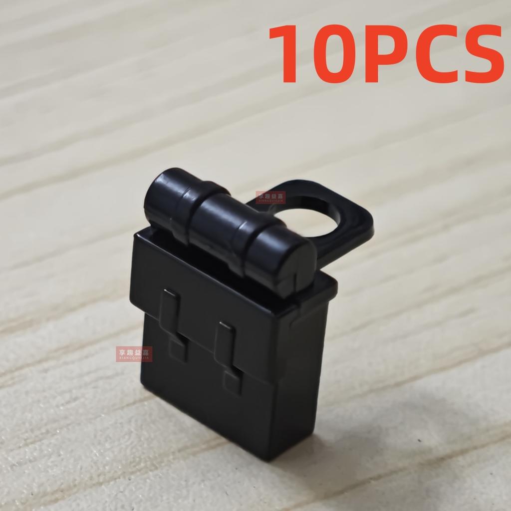 Blocchi da costruzione militari Figure di soldati Regali Accessori Equipaggiamenti Elmetto Zaino Cappello Mantello Borsa a tracolla MOC Mini Mattoncini