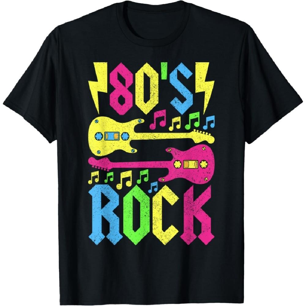 

80s Rock Concert Outfit 1980s Fashion 80s Band Party Costume T-Shirt XXXXXL