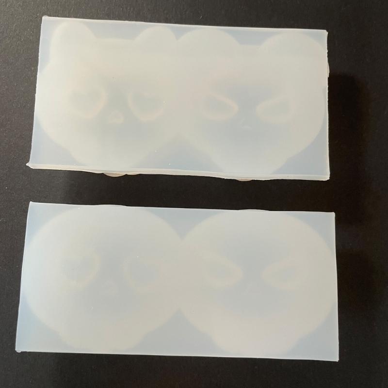Easy Demold Silicone Skeleton Head Mold Realistic Skull Decorations and Accessories Mould Epoxy Jewelry Making Mould