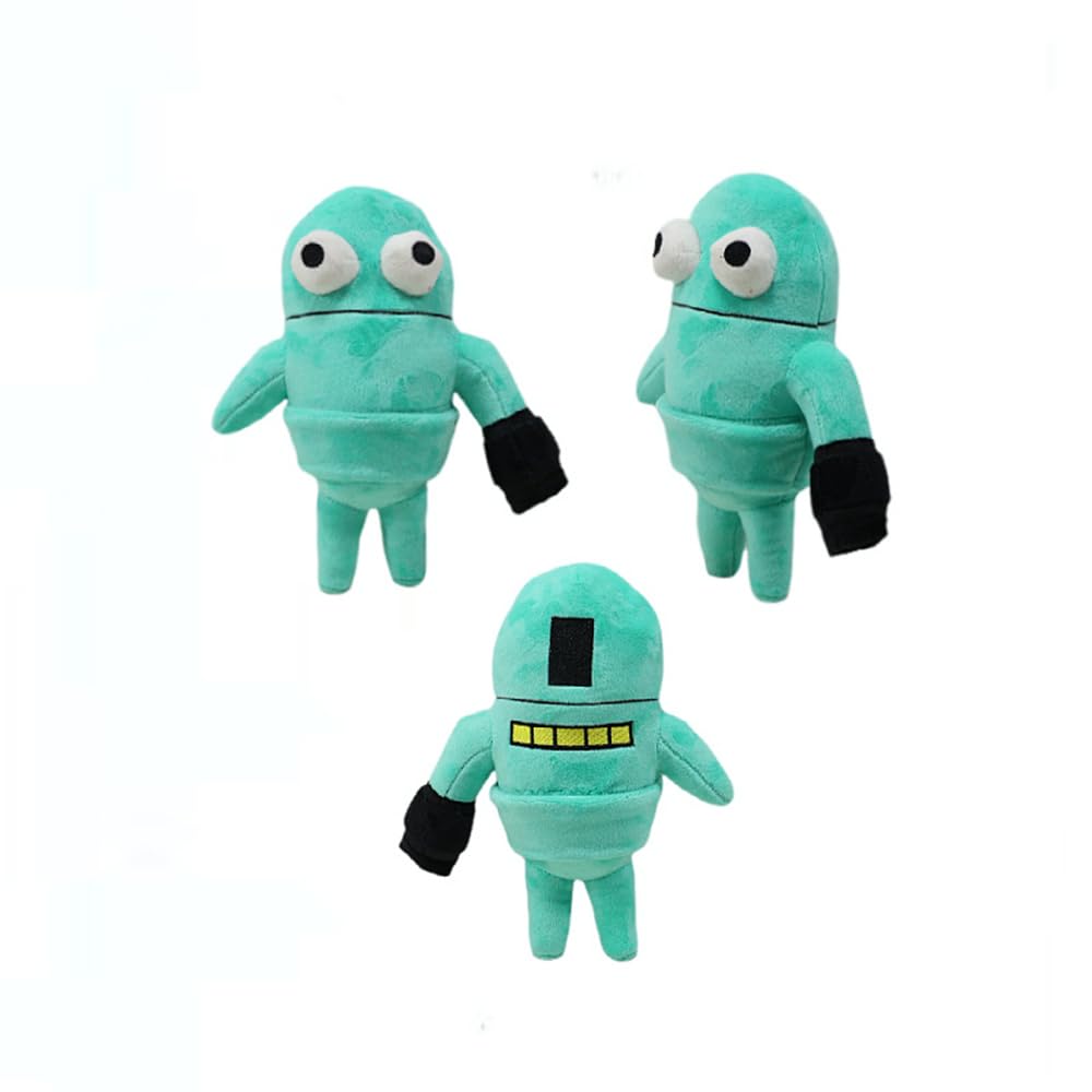 

REPO Plush Game Character Present for Monster Game Fans Toy, Monster, Gift, (Light Blue) светло-синий