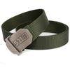 Belt Men'S Nylon Braided Adjustable Belt Men'S