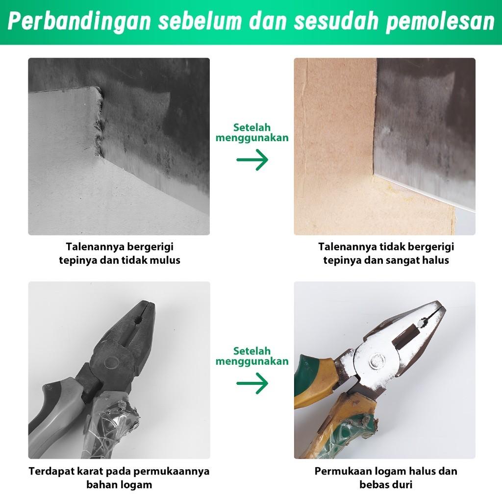 7 Speed Multifunctional Belt Sander Adjustable Vertical Belt Sanding Polishing Machine Small Desktop Grinder